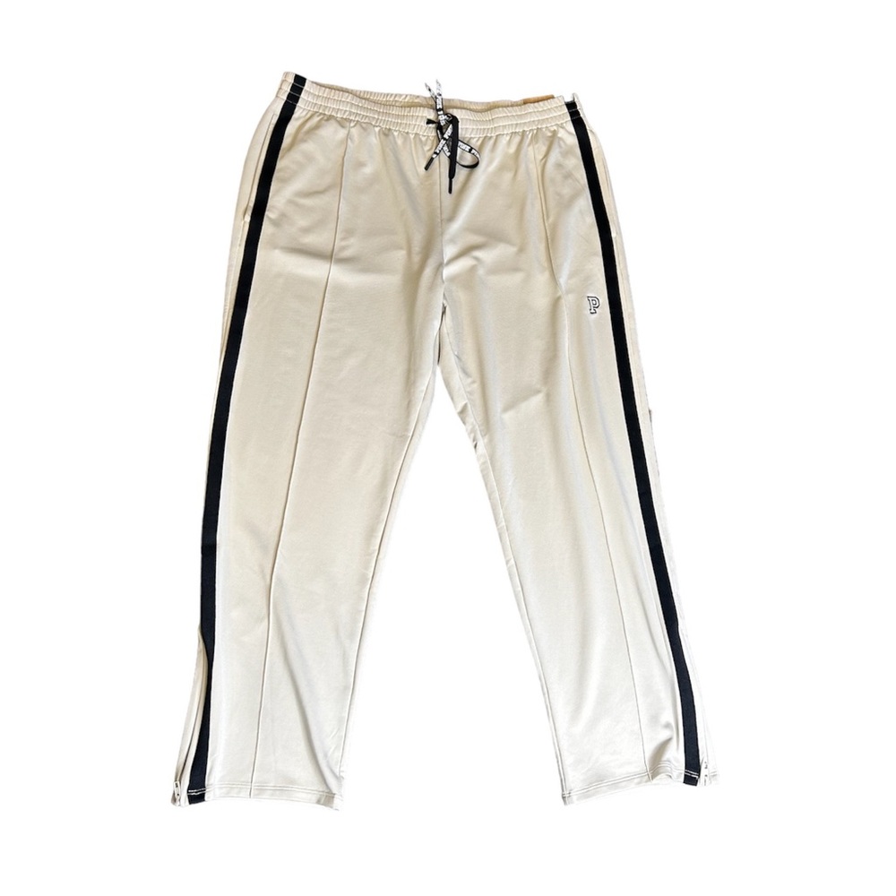 VS PINK Active Light Tan Track Pants XL NWT
